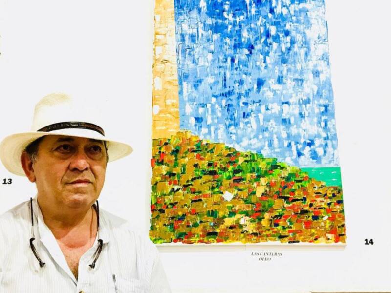 Óleos y acrílicos de Pepinto abren la programación de verano en la sala de exposiciones de El Chusco
