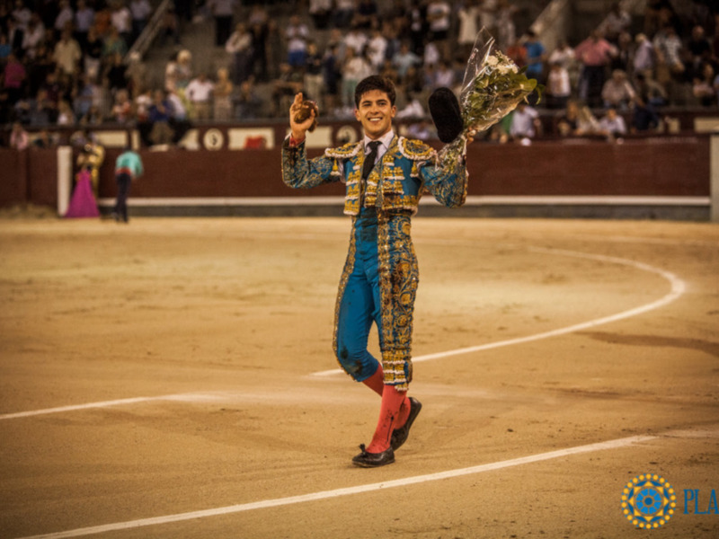Oreja para Rafael González ante más de 8000 espectadores en Las Ventas