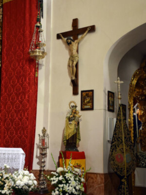 Un años más, la Armada Española celebró la misa de su Patrona en la capilla de los marineros.