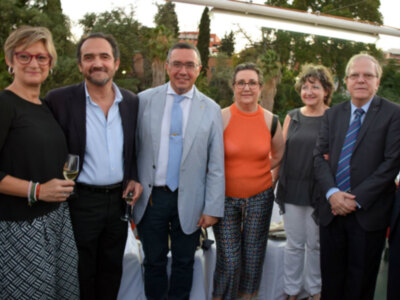 La Comandancia Naval de Sevilla ofreció un cóctel en el buque Luna de Sevilla, por la onomástica de su patrona