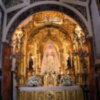 La Virgen de la Soledad vestida de blanco