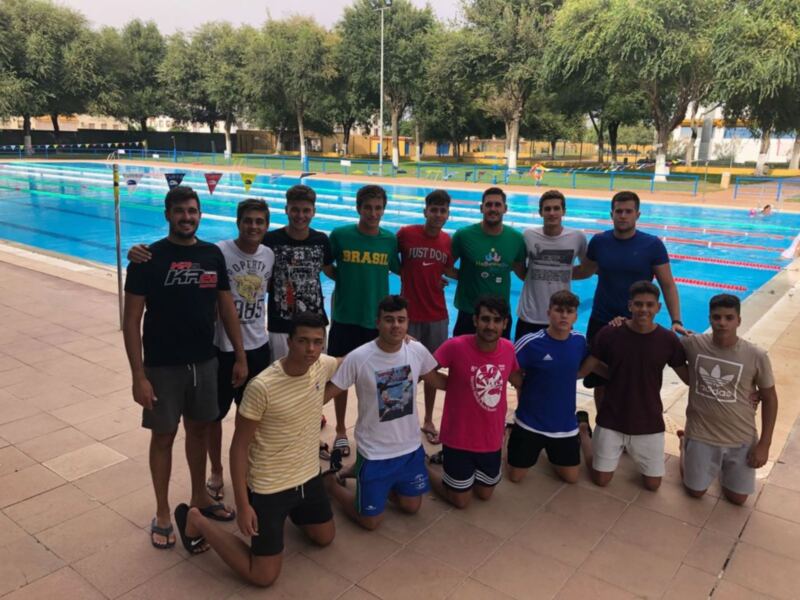 El equipo de Primera Nacional masculina del C.W. Dos Hermanas, también de pretemporada