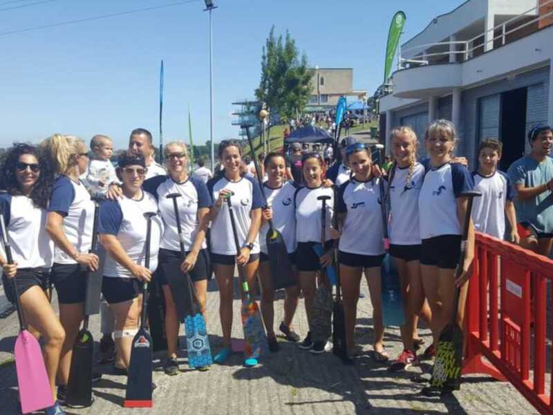 El Club Piragüismo Triana, campeón de España de barcos de dragón