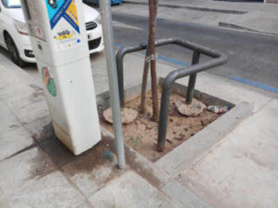 El barrio de Los Remedios con problemas de higiene en sus calles.