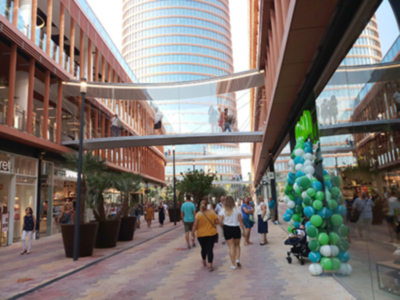 Abierto al público el Centro Comercial Torre Sevilla