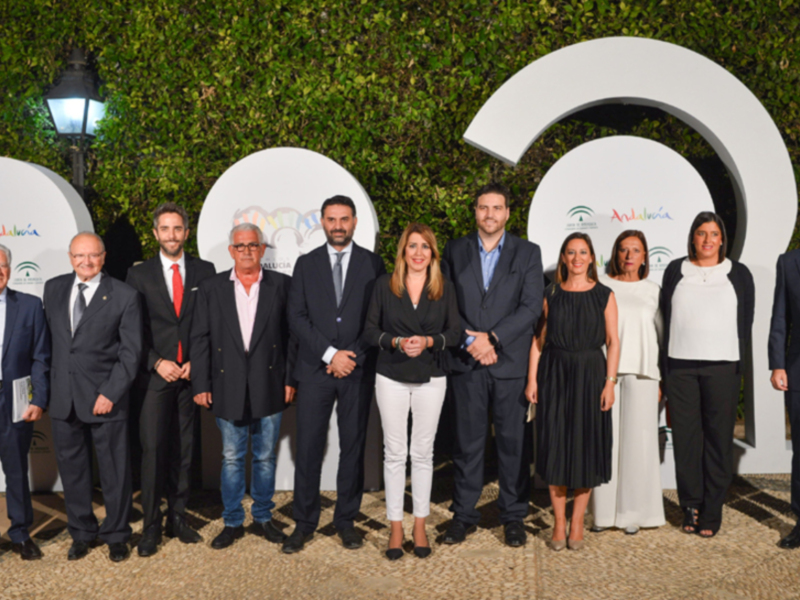 Roberto Leal recoge el premio ‘Embajador de Andalucía’