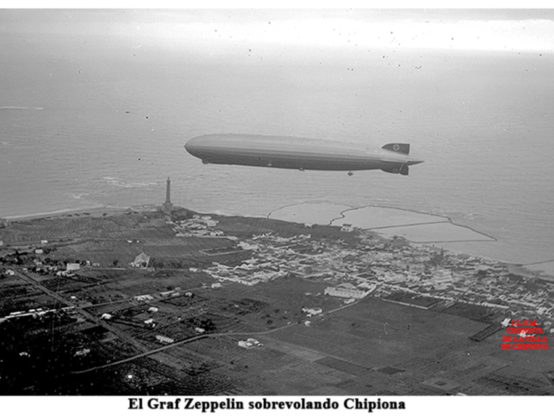 Porqué pasaba el Graf Zeppelin por Chipiona