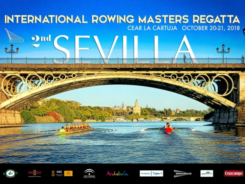Comienza la II Sevilla International Rowing Masters Regatta