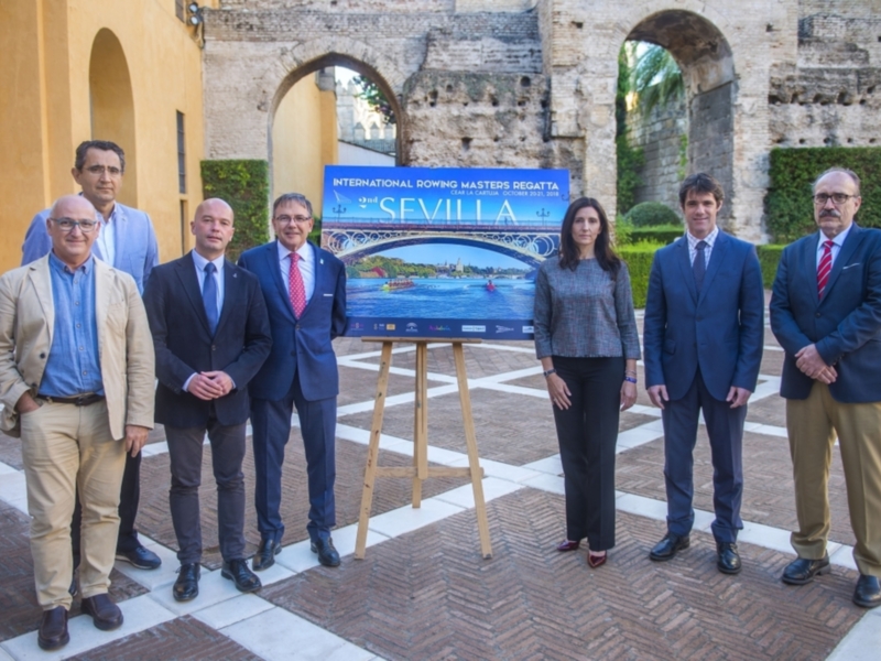 Primera jornada de la Sevilla International Rowing Masters Regatta