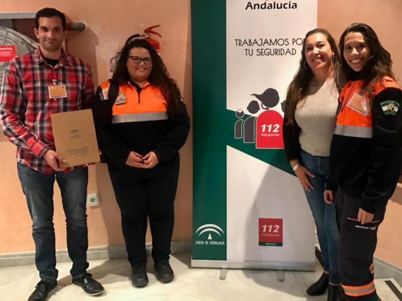 Voluntarios de Chipiona participan en la VIII Jornada Provincial de Voluntariado de Protección Civil en Cádiz el pasado fin de semana