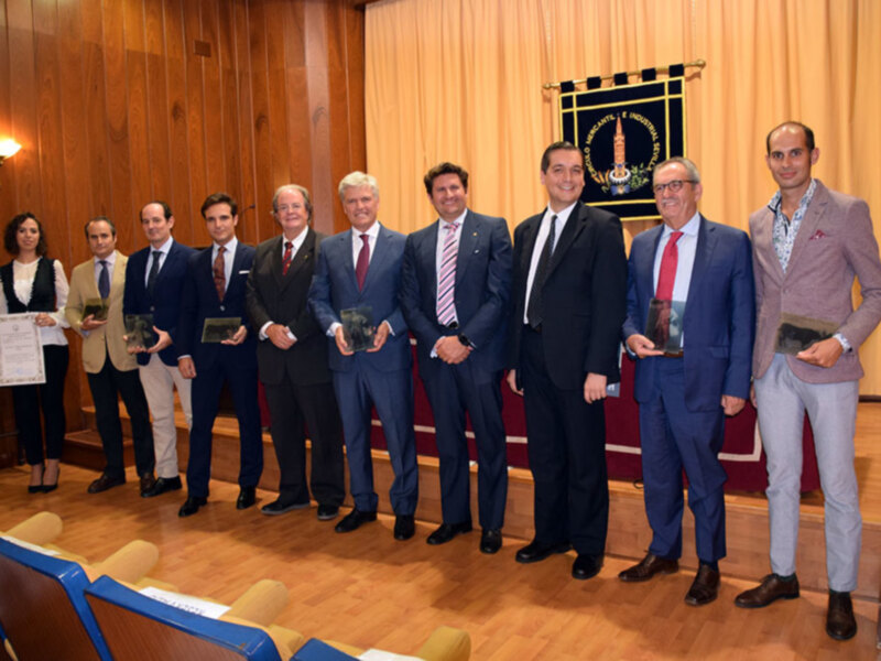 Premios Taurinos Pascual Márquez en el Círculo Mercantil de Sevilla.
