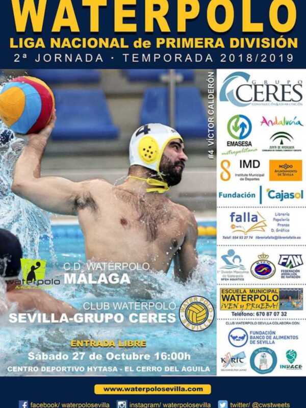 El Waterpolo Sevilla-Grupo Ceres debuta como local en Primera Nacional