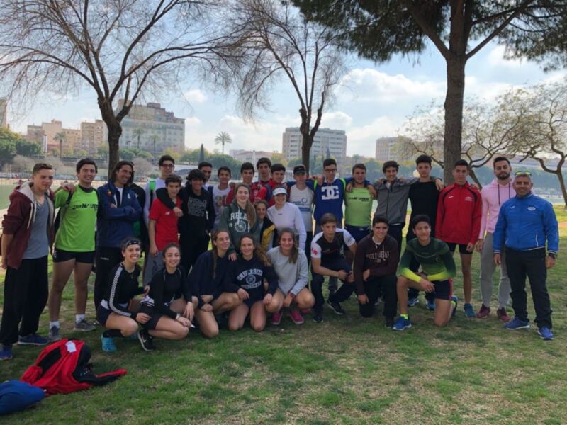 La selección andaluza de remo, de concentración en el CEAR La Cartuja