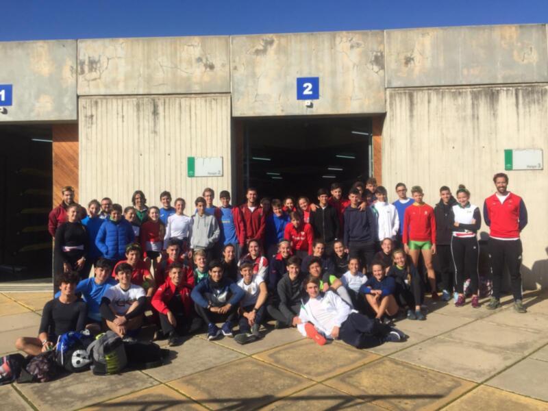 Nueva concentración de la selección andaluza de remo