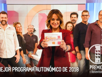 'Gente Maravillosa', de Canal Sur Televisión, galardonado como el 'Mejor Programa Autonómico' por los Premios 'El Televisero' en su décima edición