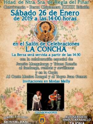 La tradicional Berza chipionera de la Hermandad del Pinar se celebrará el próximo 26 de enero