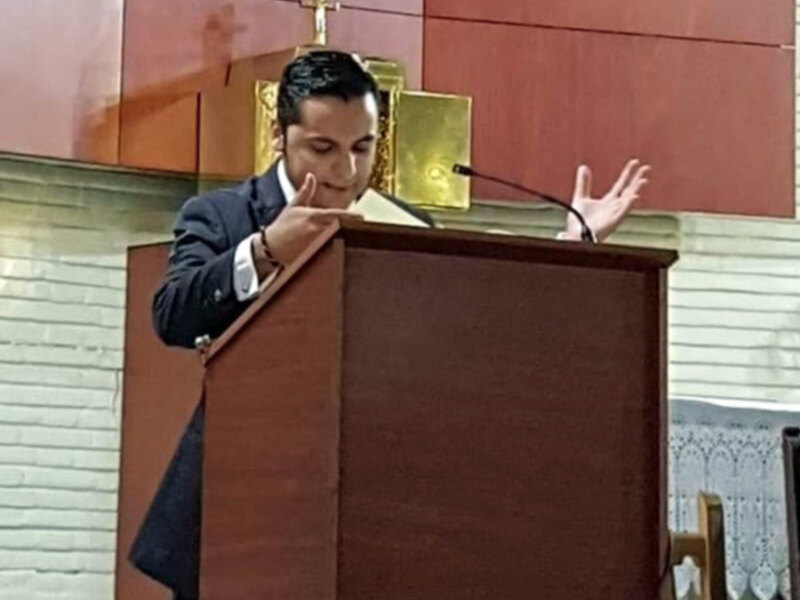 Francisco Luis Ávila dará lectura al pregón de Semana Santa de Cazalla de la Sierra. 2019.