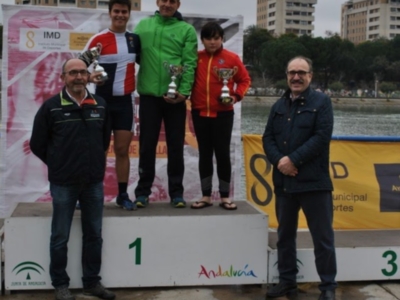 El Náutico Sevilla, vencedor de la primera jornada de los Juegos Deportivos Municipales de piragüismo