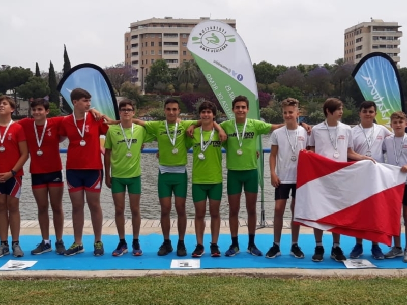 Reparto de triunfos en la Copa de Andalucía de remo