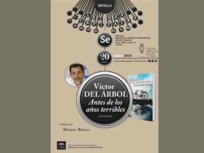 Marina Bernal presenta hoy ‘Antes de los años terribles’ (editorial Destino) del escritor Víctor del Árbol