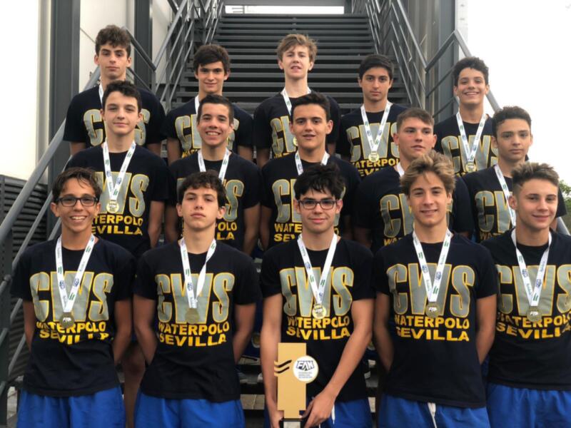 El Waterpolo Sevilla-Grupo Ceres, campeón de Andalucía cadete