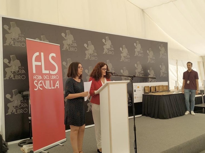 Miércoles 29 de mayo en la Feria del Libro de Sevilla 2019.