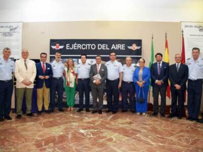 La evolución de la aviación española en nuestro país en el Círculo Mercantil.