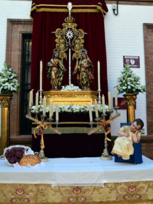 Altares y balcones de Triana en la Solemnidad del Corpus Christi 2019