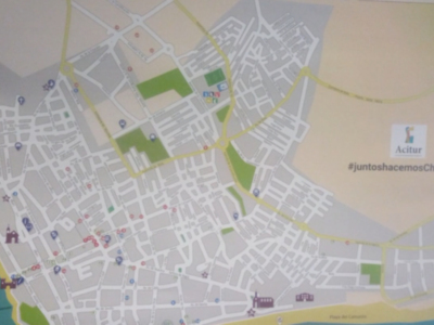 Acitur lanza una edición de 20.000 planos informativos de la localidad