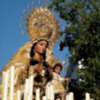 Procesión  de la Virgen del Carmen de San Leandro de Sevilla.