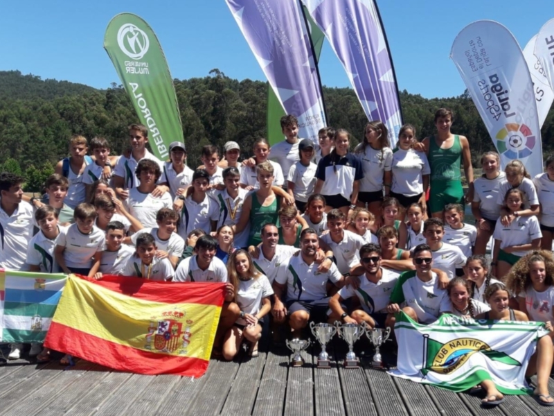 El Club Náutico Sevilla, subcampeón de España sprint de Jóvenes Promesas