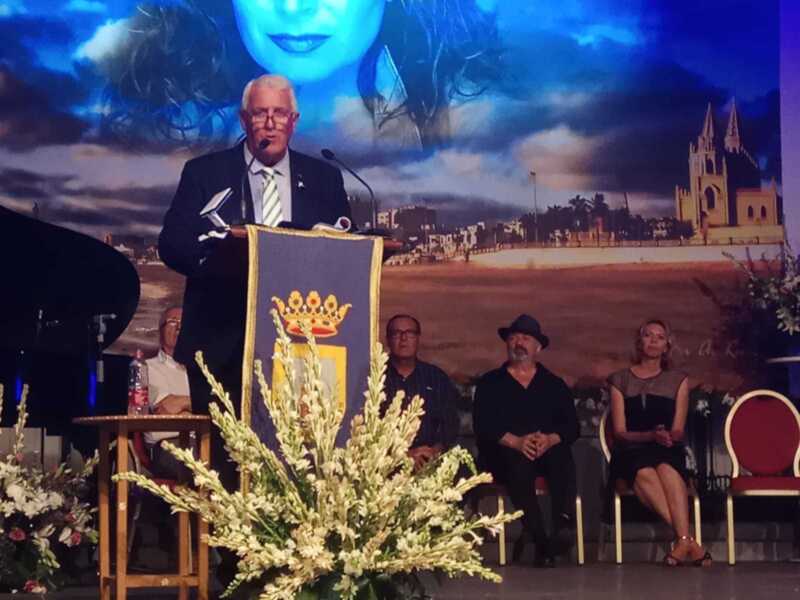 Manuel Jurado Domínguez, figura clave en el nacimiento de la Semana Cultural de Rocío Jurado, abrió a lo grande la décima edición