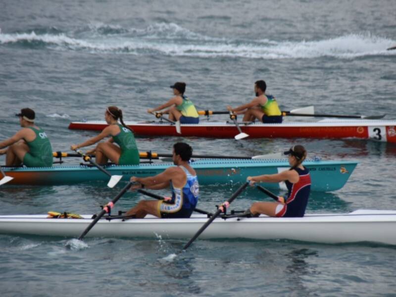 Celebrado el Campeonato de Andalucía y Open de Málaga de remo de mar