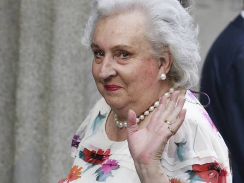 ¡DOÑA PILAR! Adiós a Doña Pillar de Borbón y Borbón, "Doña Pi" para gente de confianza .......porJavier de Montini