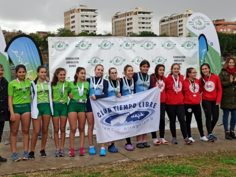 Celebrada la segunda regata de la Copa de Andalucía de remo