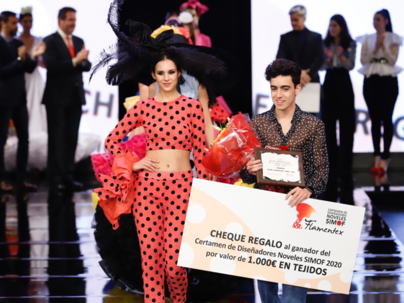 Carlos Checa ganador del certamen de jóvenes diseñadores Simof 2020