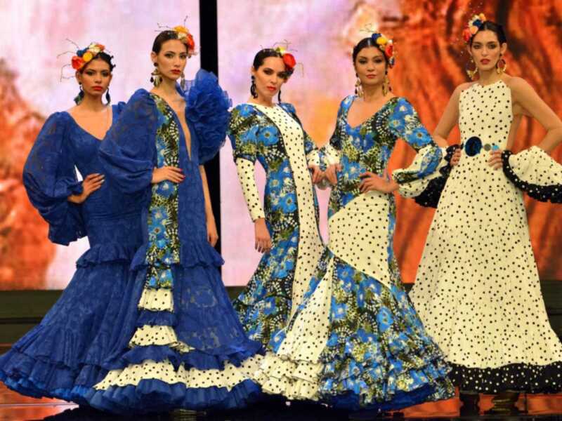 ‘Calé y Doscopio’, el espíritu de Klimt llega  de la mano de Carmen Latorre a la pasarela  flamenca SIMOF en Sevilla