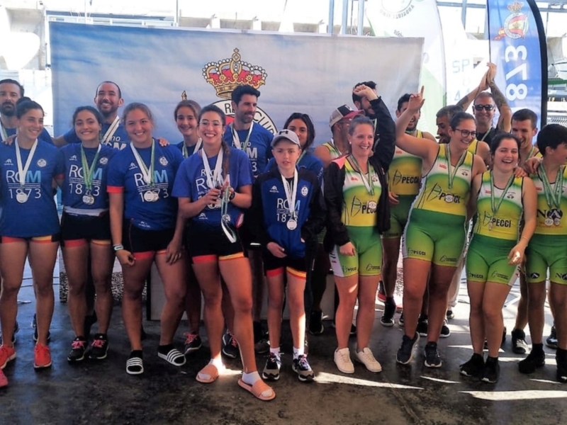 Segunda regata de la VI Liga Andaluza de remo en banco fijo llaut