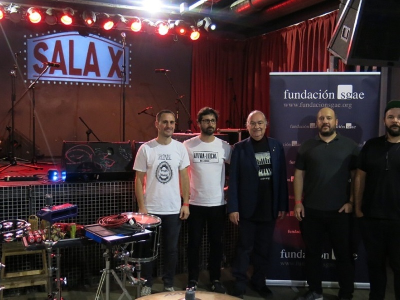 Rocknrolla y Fundación SGAE sellan el acuerdo cultural Ciclo ELEGIDOS para bandas emergentes en Sala X