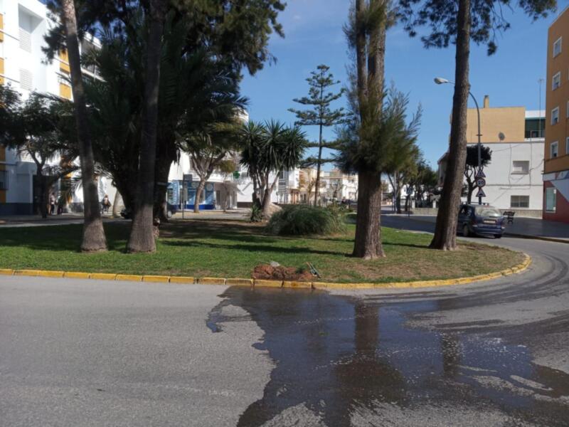 La Delegación de Parques y Jardines desarrolla un plan de puesta a punto de Chipiona para los próximos meses