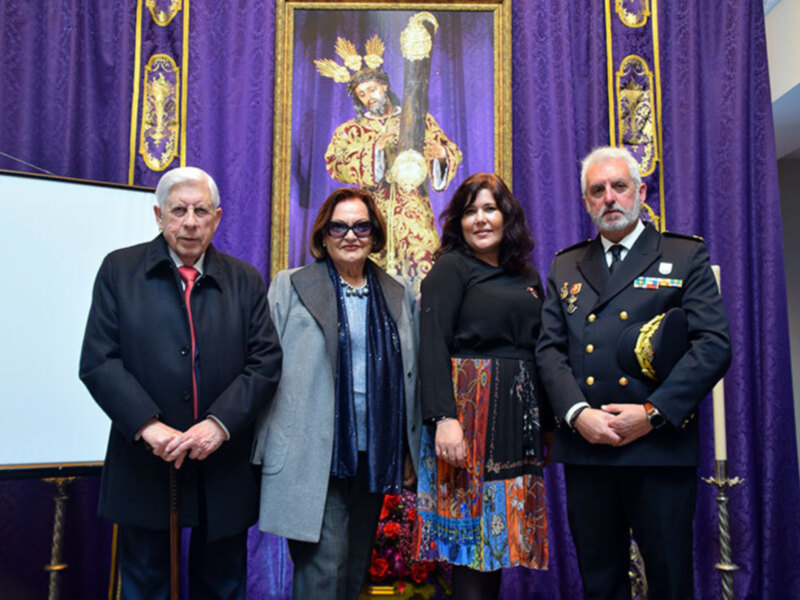 Juan José Martín celebró su pregón de los armaos del paso del Gran Poder de Castilleja de la Cuesta.