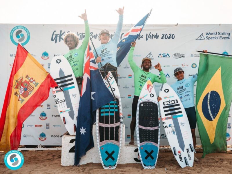 Subtítulo para el Club Náutico Sevilla en la Copa del Mundo de kitesurf