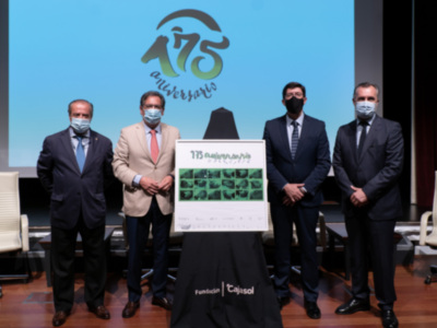 Presentación del cartel y los actos conmemorativos del 175 aniversario de las Carreras de Caballos de Sanlúcar en la Fundación Cajasol