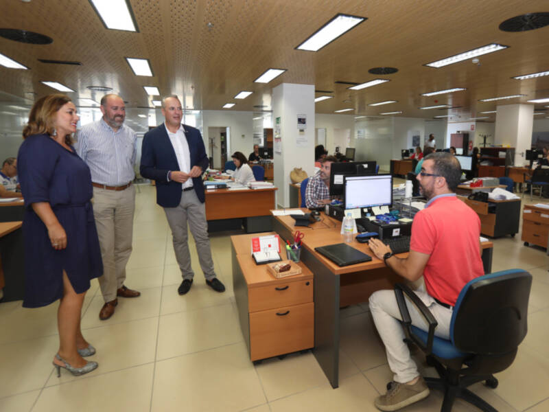 Diputación transfiere a los ayuntamientos más de 210 millones de euros a cuenta de la recaudación de los tributos municipales