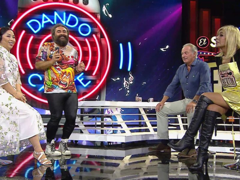Bibiana Fernández, una invitada de altura en "El show de Bertín"