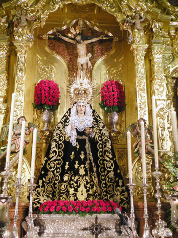 Misa de réquiem por los Hermanos fallecidos en la Hermandad de la Vera-cruz de Alcalá del Río