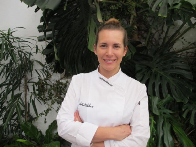  Camila Ferraro, Cocinera y Propietaria del restaurante Sobretablas en Sevilla,cocinera revelación en Madrid Fusión 2020