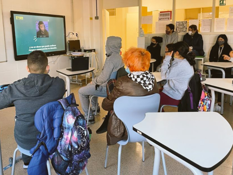 37 Concurso Escolar del Grupo Social ONCE. “ConexiÓN, AdicciOFF. Esto no es un juego”