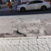 El deterioro de calzadas y acerados de Sevilla.