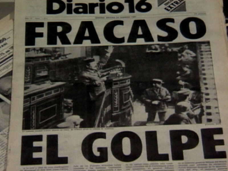 Los 40 años del golpe de Estado del 23-F, en "Los Reporteros"
